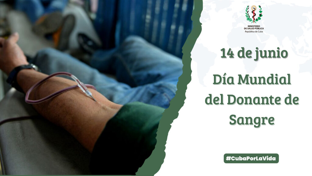 Cuba celebra el Día Mundial del Donante de Sangre: un acto de esperanza y compromiso colectivo Cuba celebra el Día Mundial del Donante de Sangre: un acto de esperanza y compromiso colectivo