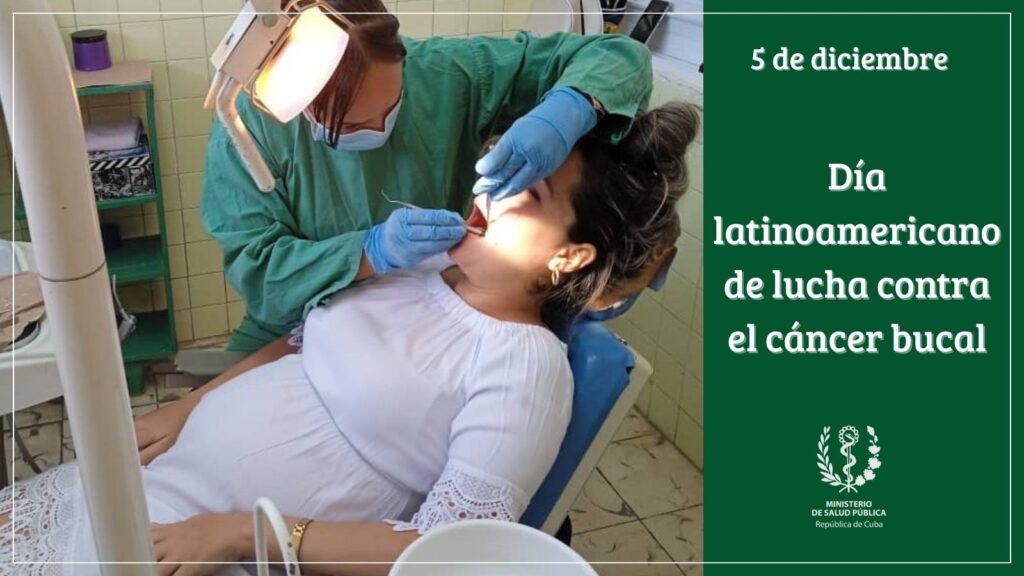 5 de diciembre: Día latinoamericano de lucha contra el cáncer bucal