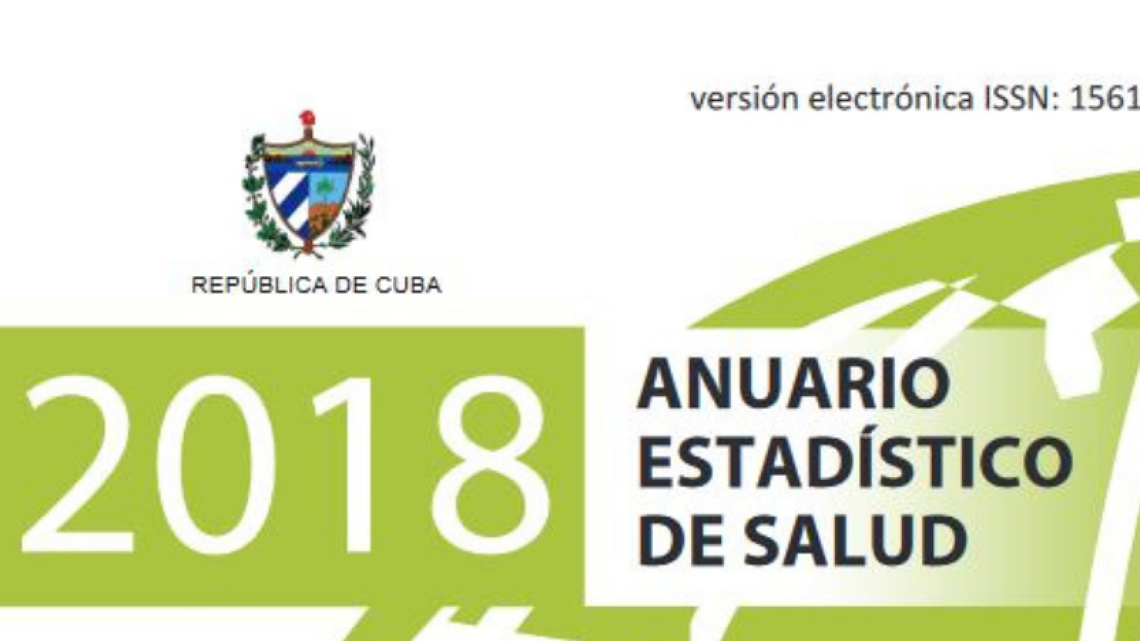 Publicada edición 47 del Anuario Estadístico de Salud con información actualizada hasta el año 2018