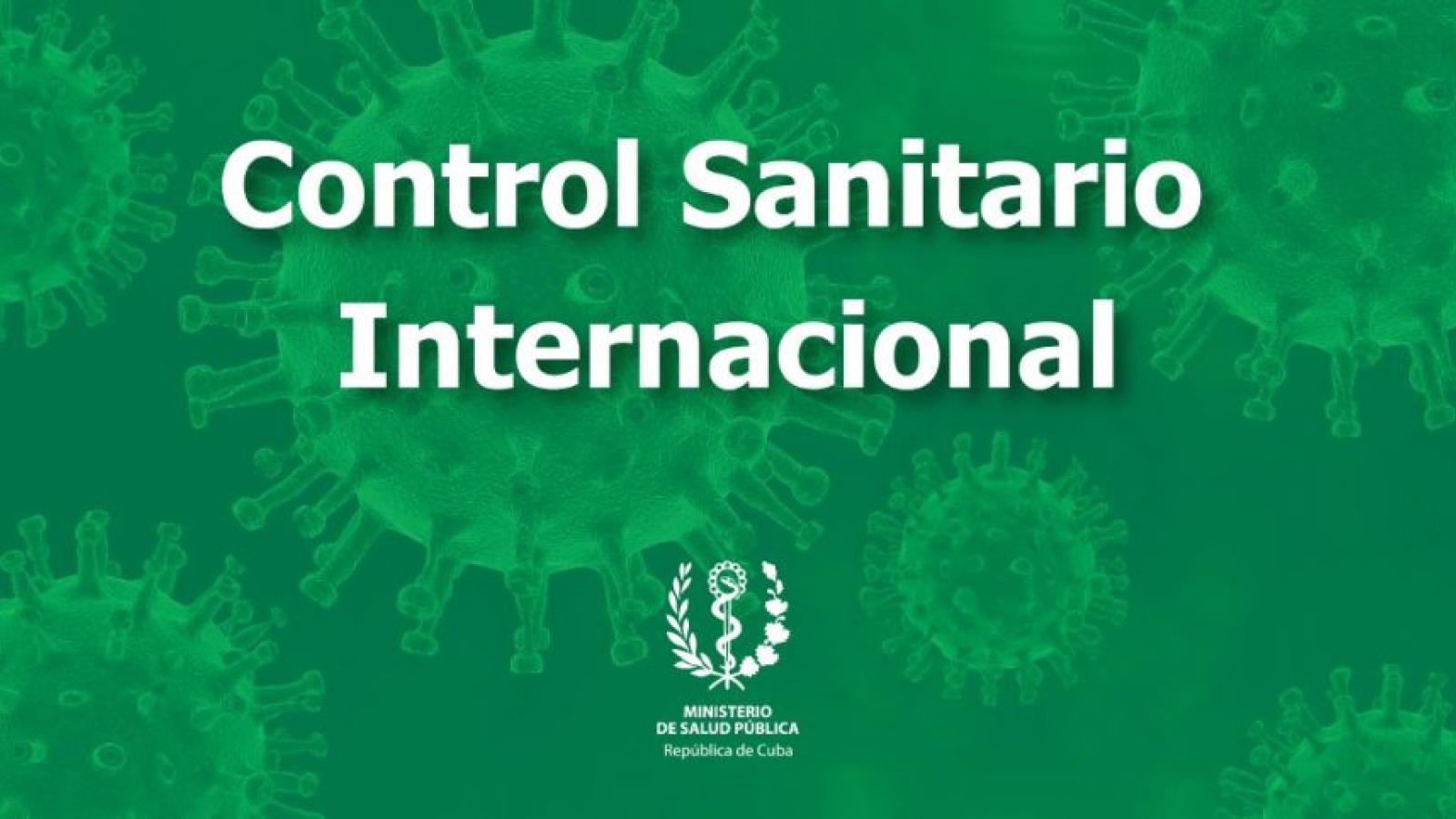 Nuevas medidas de Control Sanitario Internacional