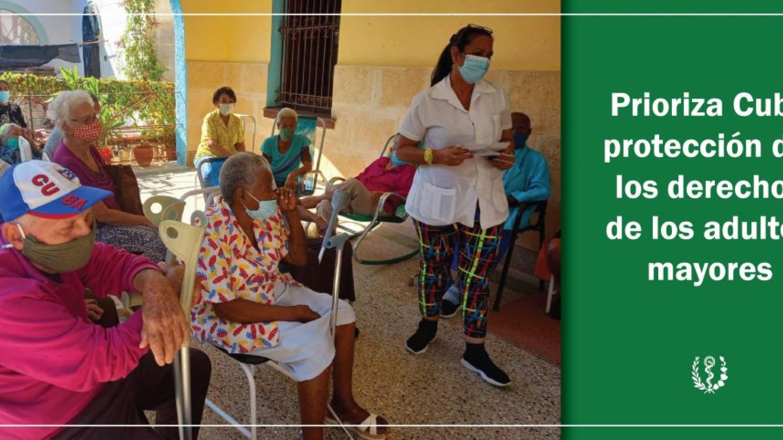 Prioriza Cuba protección de los derechos de los adultos mayores
