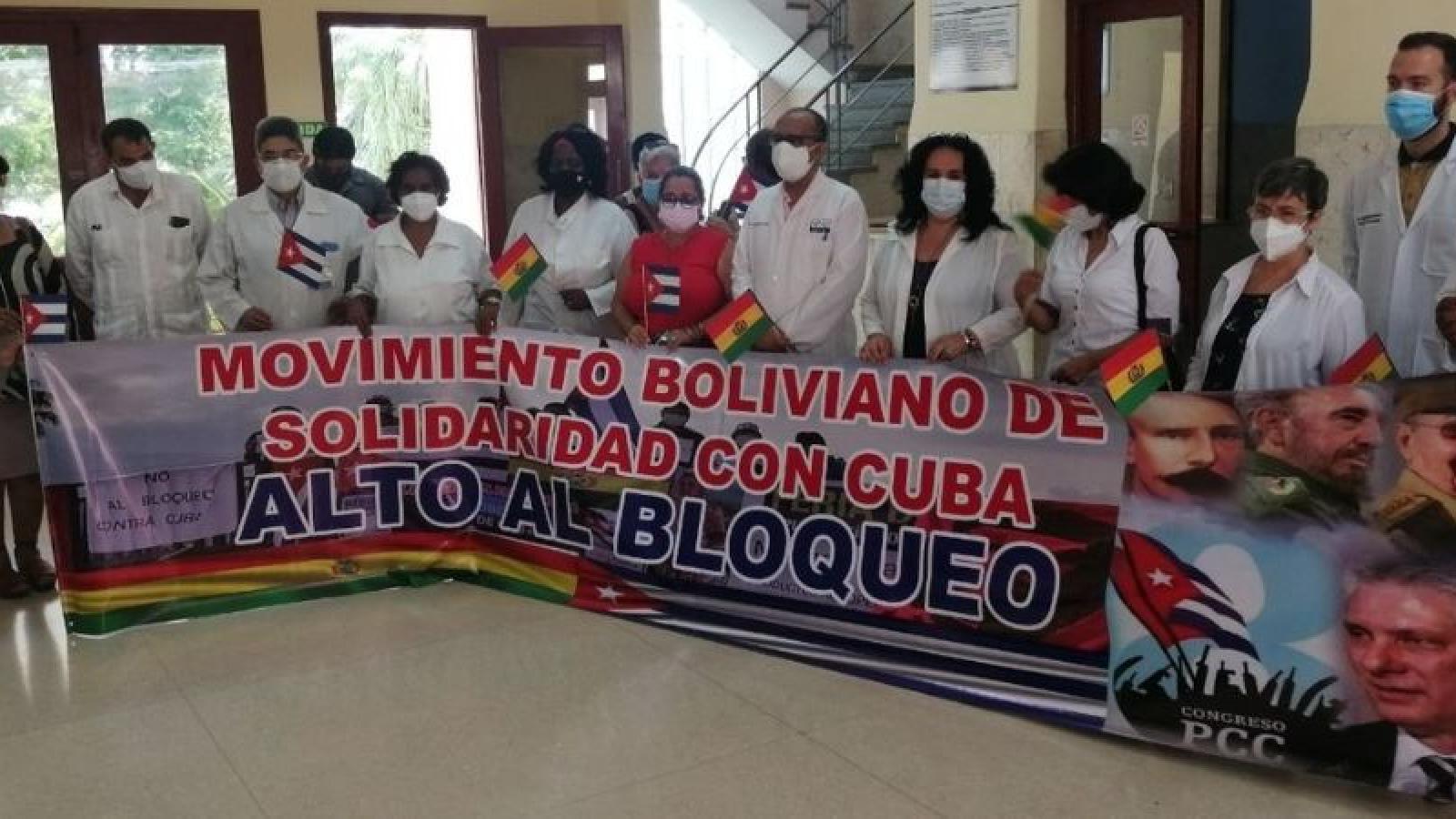Recibe Cuba donativo de insumos médicos de Bolivia
