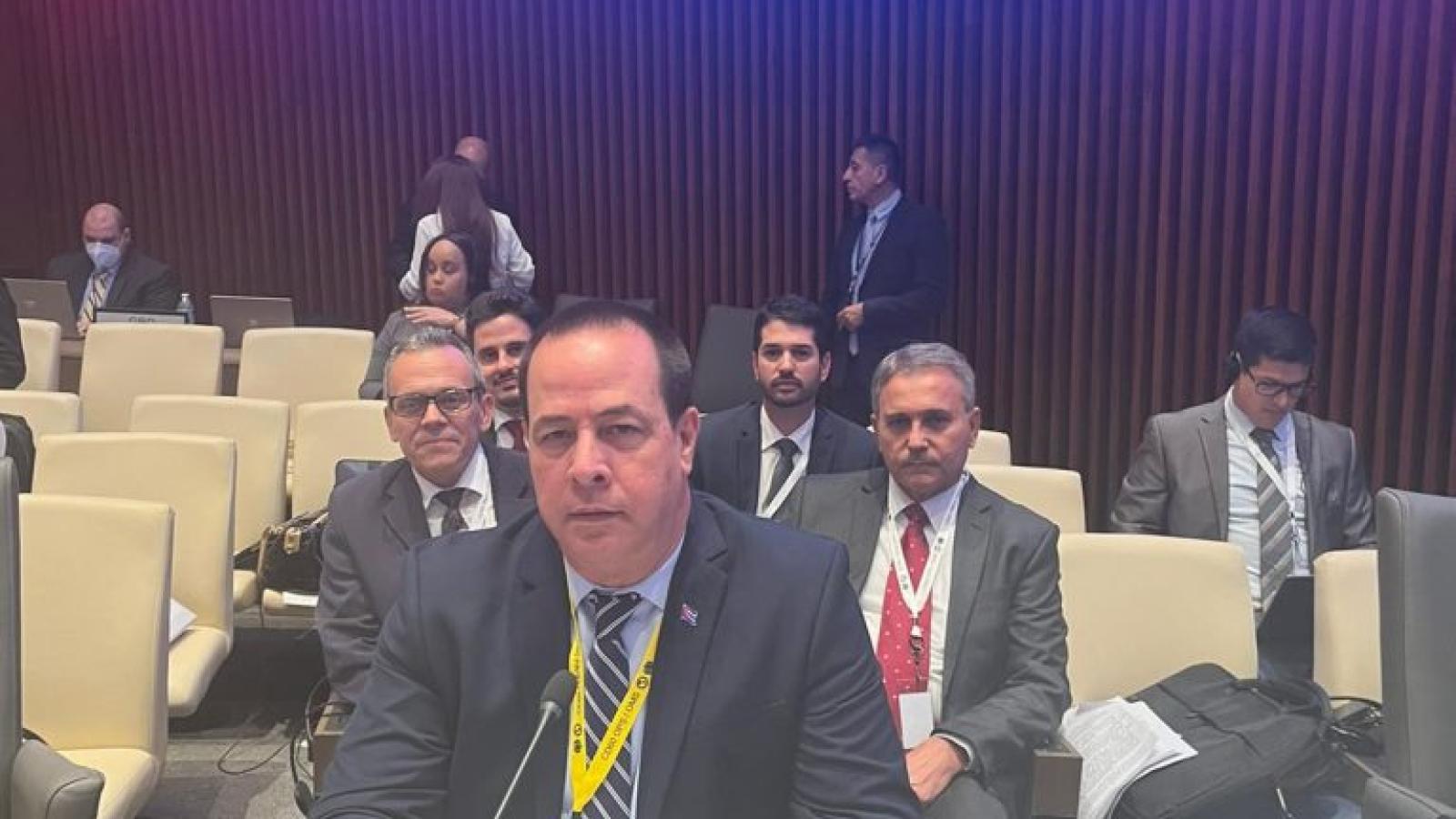 Ministro de Salud Pública de Cuba denuncia que el bloqueo constituye un freno para el desarrollo y fortalecimiento del Sistema Nacional de Salud