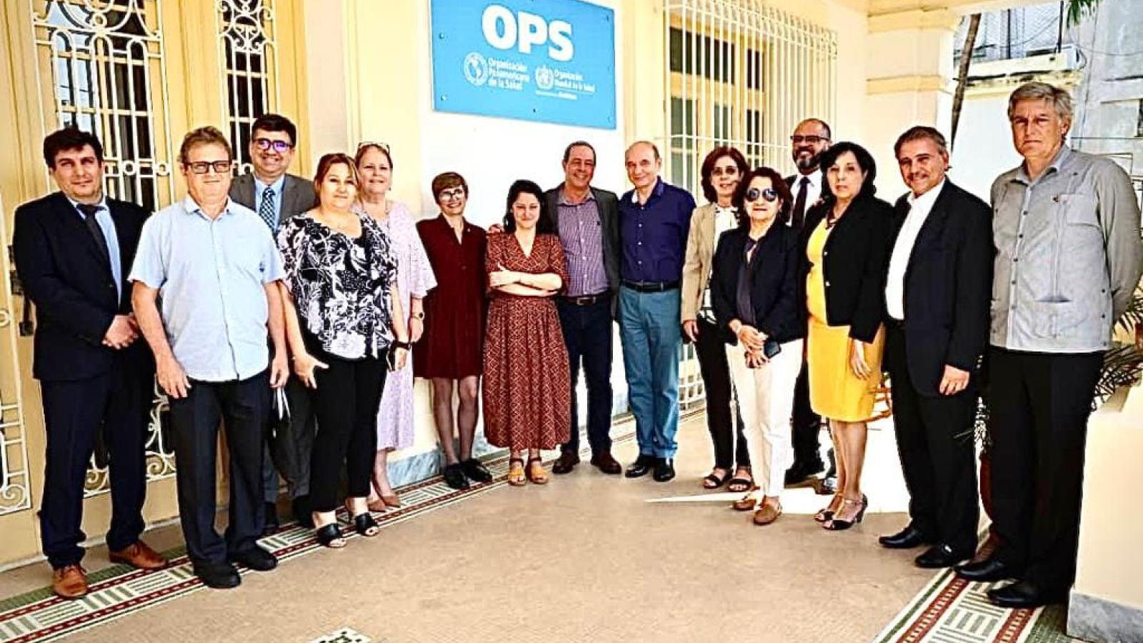 Misión del Departamento de Innovación, Acceso a Medicamentos y Tecnologías Sanitarias de OPS destaca el sistema de salud cubano