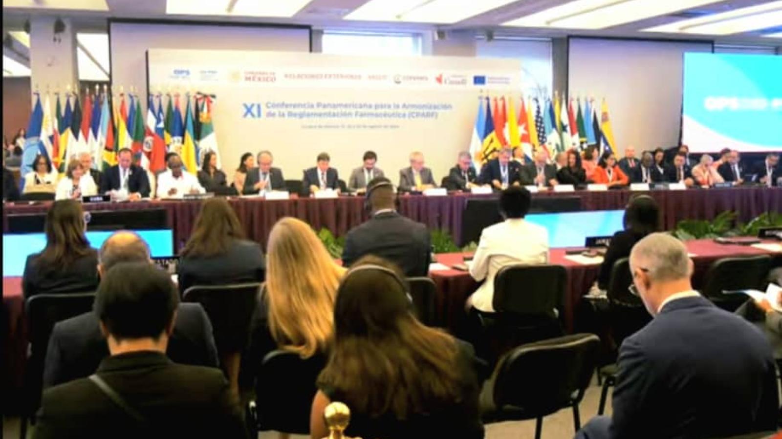 Intervención del doctor José Angel Portal Miranda, ministro de Salud Pública de la República de Cuba, en la XI Conferencia Panamericana para la Armonización de la Reglamentación Farmacéutica (CPARF), México, agosto 21 de 2024