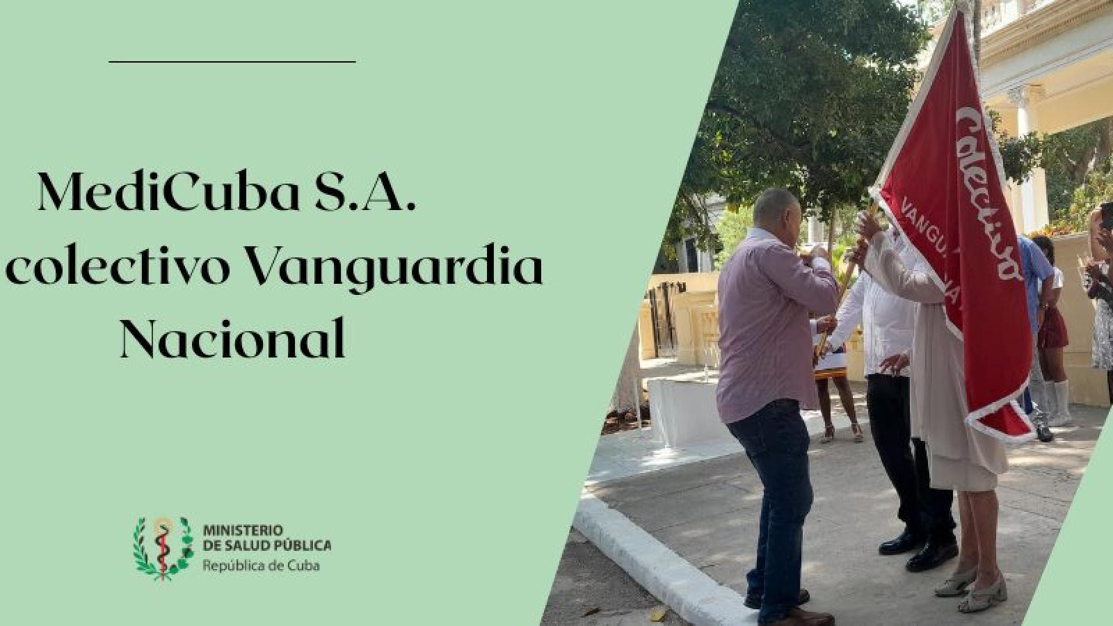Otorgan a MediCuba S.A. la distinción de Vanguardia Nacional